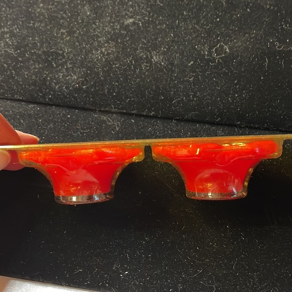 Avon (1983) Avon “Two Poinsettias Holiday Floating Candles” One New - Picture 7 of 9